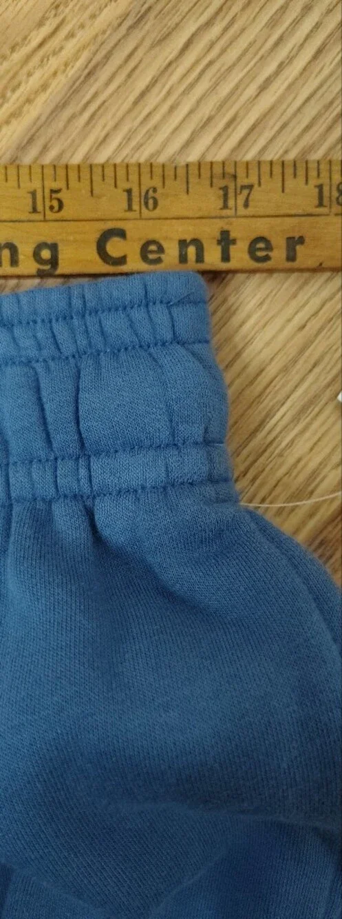 Champion Sweatpants Blue with Pockets and Drawstring Size Large